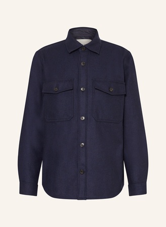Gant  Flanell-Overjacket blau