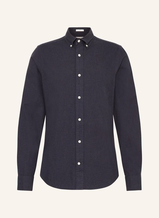 Gant  Flannelhemd Regular Fit blau