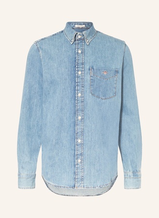 Gant  Jeanshemd Regular Fit blau