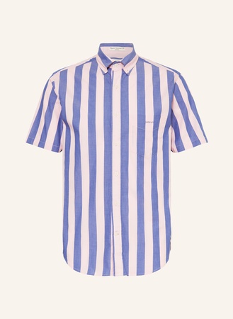 Gant  Kurzarm-Hemd Regular Fit blau