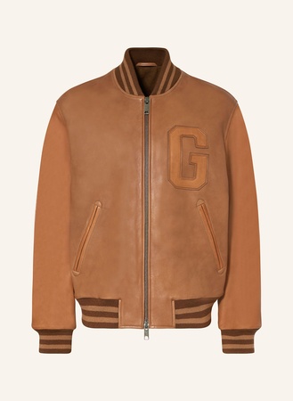 Gant  Lederblouson braun