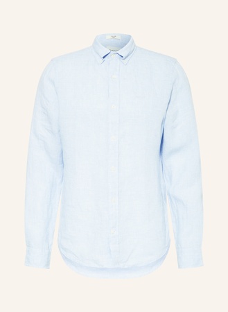 Gant  Leinenhemd Slim Fit blau