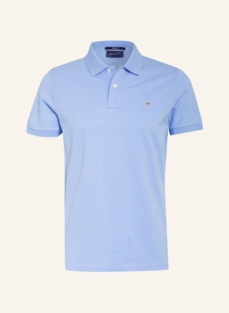 Gant  Piqué-Poloshirt Regular Fit blau beige