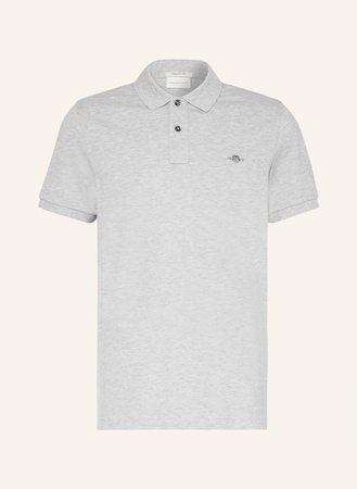 Gant  Piqué-Poloshirt Regular Fit grau