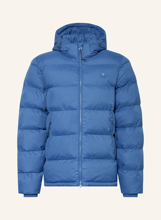 Gant  Steppjacke Active Cloud Mit Abnehmbarer Kapuze blau