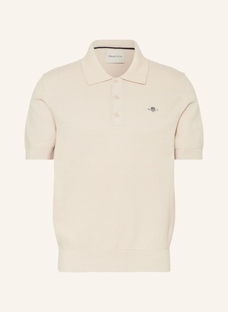 Gant  Strick-Poloshirt beige