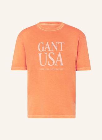 Gant  T-Shirt orange beige