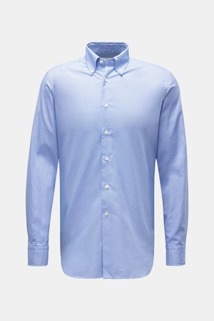 Gherardi  - Herren - Casual Hemd Button-Down-Kragen blau Hahnentritt