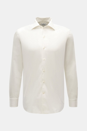 Gherardi  - Herren - Casual Hemd Haifisch-Kragen creme