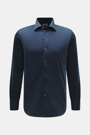 Gherardi  - Herren - Casual Hemd Haifisch-Kragen navy