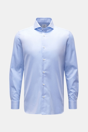 Giampaolo  - Herren - Business Hemd Haifisch-Kragen hellblau