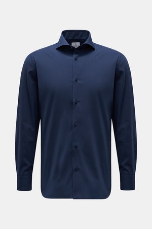 Giampaolo  - Herren - Casual-Hemd Haifisch-Kragen navy