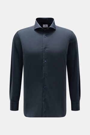 Giampaolo  - Herren - Casual-Hemd Haifisch-Kragen navy