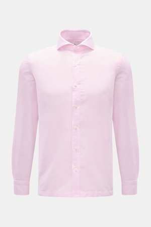Giampaolo  - Herren - Casual Hemd Haifisch-Kragen rosé