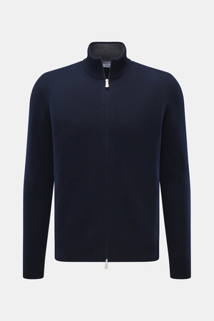 Gran Sasso  - Herren - Cashmere Strickjacke navy