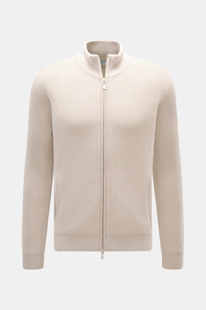 Gran Sasso  - Herren - Cashmere Strickjacke sand