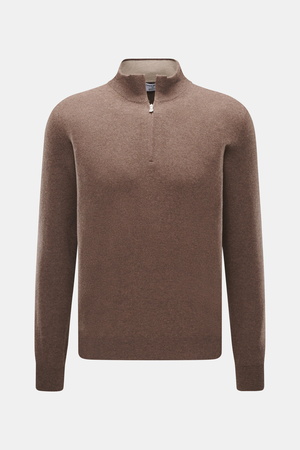 Gran Sasso  - Herren - Cashmere Troyer graubraun meliert