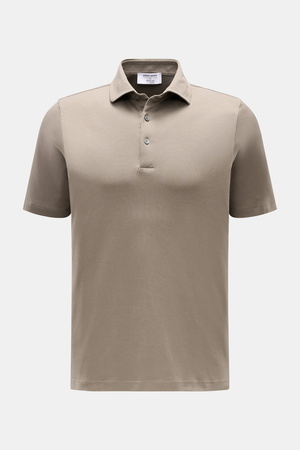 Gran Sasso  - Herren - Jersey-Poloshirt oliv