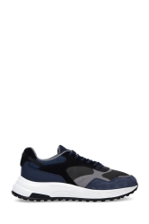 Hogan Herren Sneaker Hyperlight Allacciato Marineblau/Grau grau