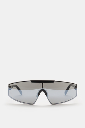 CHiMi Eyewear Chimi - Herren - Sonnenbrille 'Shield Black Kitsuné' schwarz/grau grau