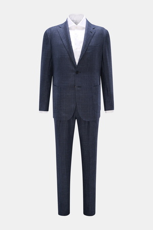 Stile Latino  - Herren - Anzug 'Vincenzo' navy/graublau kariert