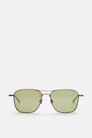 Matsuda  - Herren - Sonnenbrille 'M3099' antikgold/grün grau