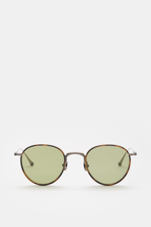 Matsuda  - Herren - Sonnenbrille 'M3085' antiksilber/braun/grün grau