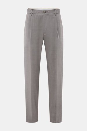 GTA  - Herren - Woll-Jogpants 'New Paul' grau meliert