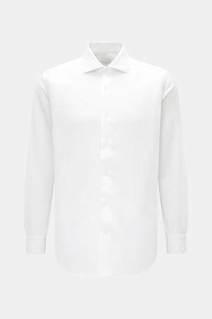 Guglielminotti  - Herren - Casual Hemd Haifisch-Kragen weiß