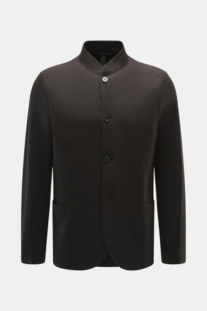 Harris Wharf London   - Herren - Jersey-Sakko dunkelbraun
