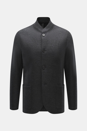Harris Wharf London   - Herren - Sakko 'Nehru Jacket' anthrazit meliert