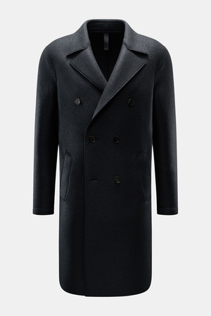 Harris Wharf London   - Herren - Wollmantel dark navy