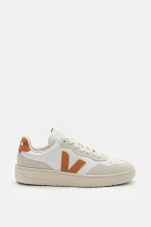 Veja - Herren - Sneaker 'V-90 O.T. Leather' offwhite/beige/hellbraun