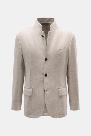 Corneliani  - Herren - Sakko grau/hellbraun meliert
