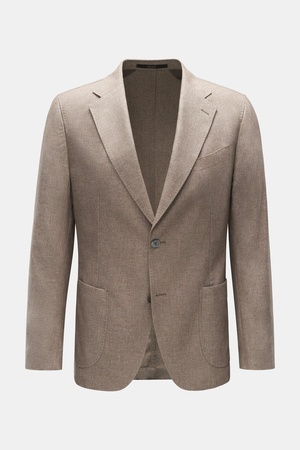 Windsor  - Herren - Sakko 'Camicia' beige/hellbraun meliert grau