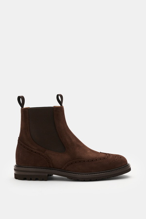Henderson  - Herren - Chelsea Boot dunkelbraun