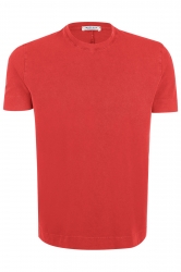 Herren Piqu? T-Shirt Rot rot