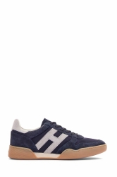 Hogan Herren Sneaker H357 Allacciato Marineblau grau