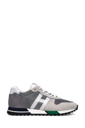 Hogan Herren Sneaker H383 Bicolore Grau grau