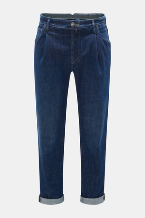 Incotex Blue Division  - Herren - Jeans 'Tapered Fit' navy