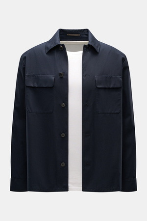 Incotex Venezia Incotex - Herren - Overshirt navy