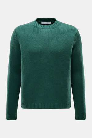 Iris von Arnim  - Herren - Cashmere-Seide Rundhalspullover 'Felton' grün