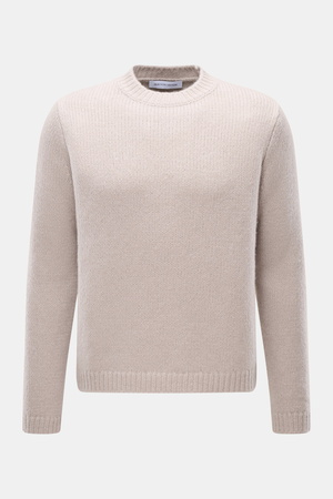 Iris von Arnim  - Herren - Cashmere-Seide Rundhalspullover 'Felton' sand