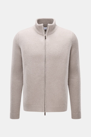 Iris von Arnim  - Herren - Cashmere-Seide Strickjacke 'Felias' sand