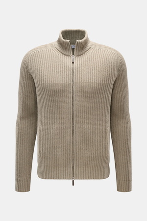 Iris von Arnim  - Herren - Cashmere Strickjacke 'Avenor' graugrün