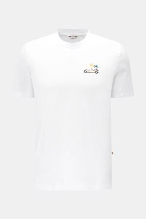 Jacob Cohën Jacob Cohen - Herren - Rundhals-T-Shirt 'Resort' weiß