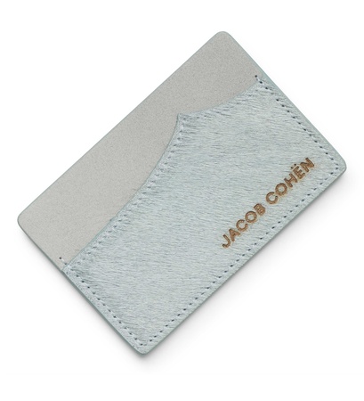 Jacob Cohën Jacob Cohen - Kartenetui rauchblau grau