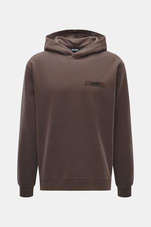 Jacquemus  - Herren - Kapuzenpullover 'Gros Grain' graubraun