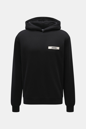 Jacquemus  - Herren - Kapuzenpullover 'Gros Grain' schwarz