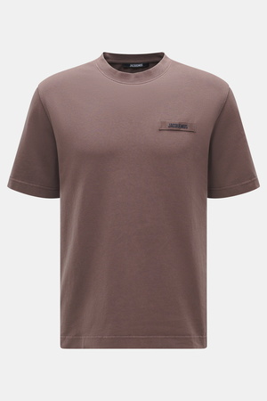 Jacquemus  - Herren - Rundhals-T-Shirt graubraun